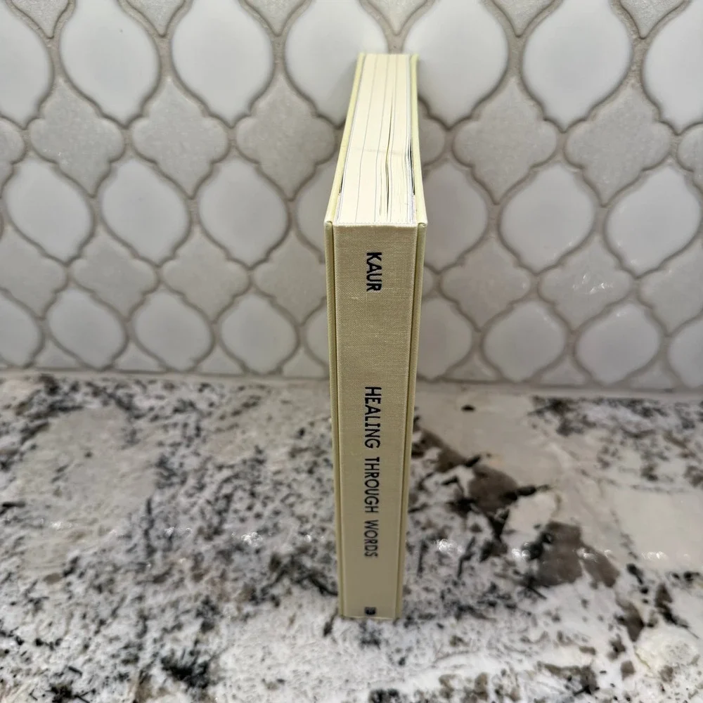 Healing Through Words Rupi Kaur Hardcover Guided Writing Exercises 9781524873264